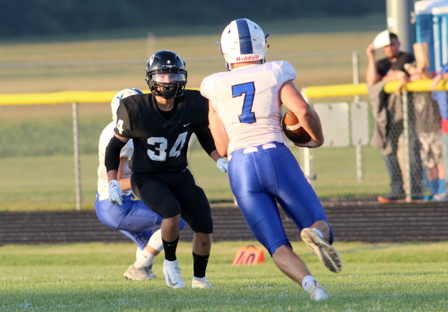 Saint Croix Falls at Bloomer football 8-23-19